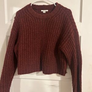 CROPPED AMERICAN EAGLE SWEATER